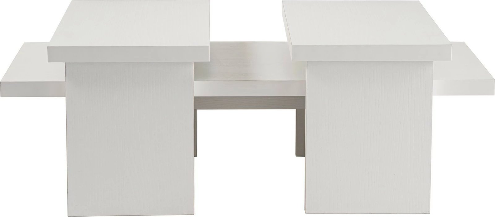 Set tavolinash kafeje Nordure, ngjyrë dru e bardhë, Sanctuary