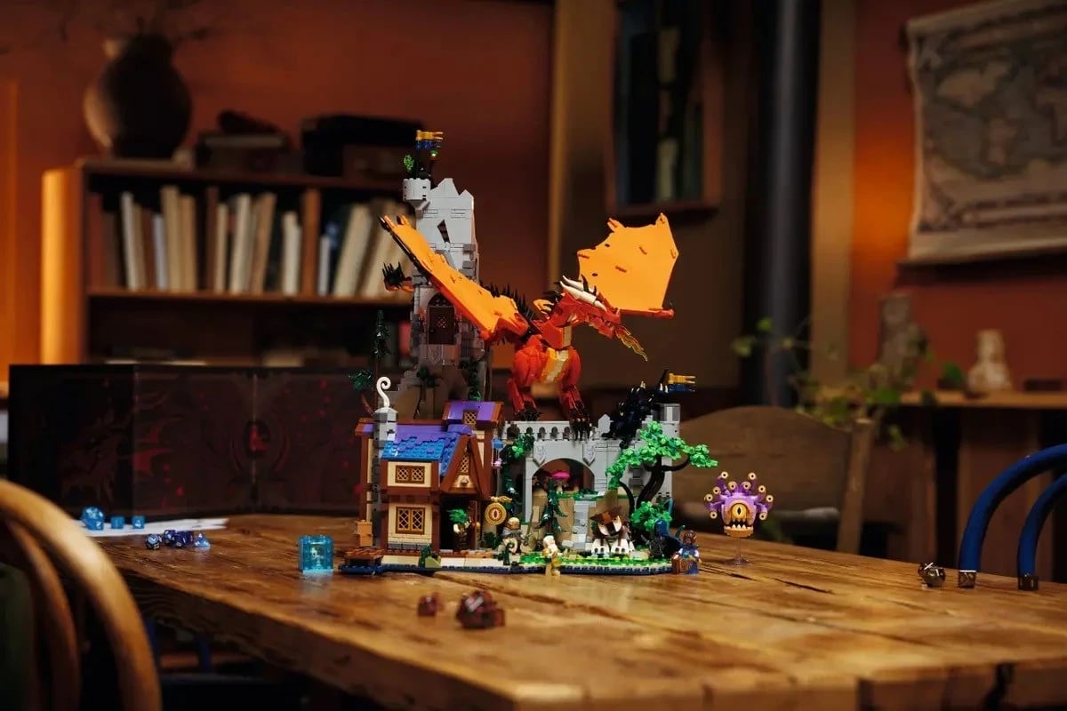 Set LEGO IDEAS 21348 Dungeons & Dragons: Red Dragon’s Tale