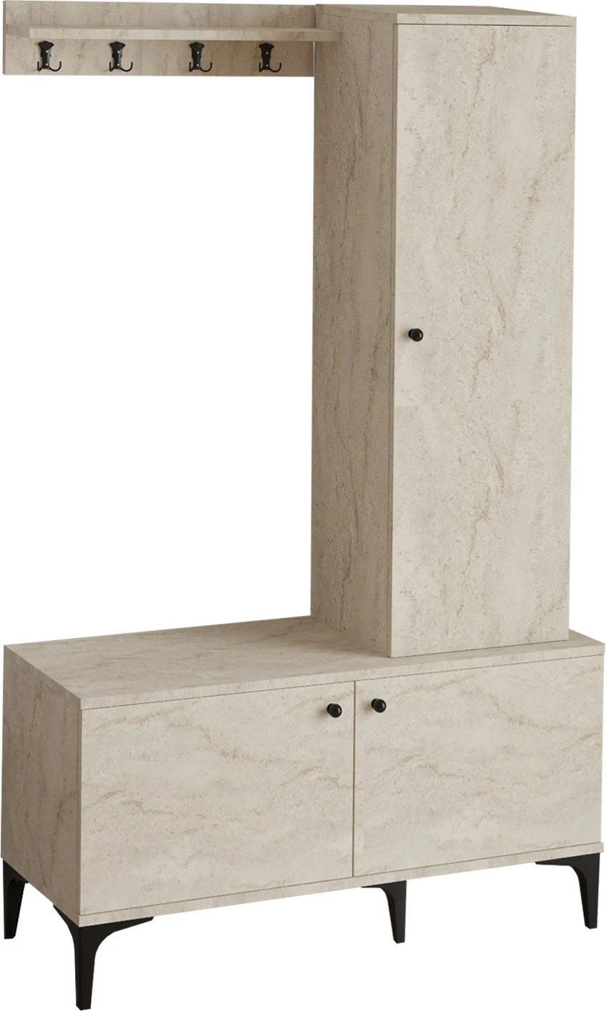 Stendë korridori Hanah Home, Lex, ngjyrë travertin