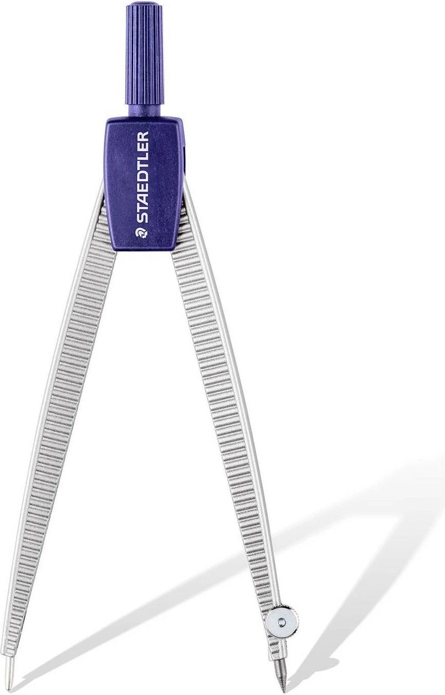 Kompas STAEDTLER Noris 550, 1 copë, blu/argjend