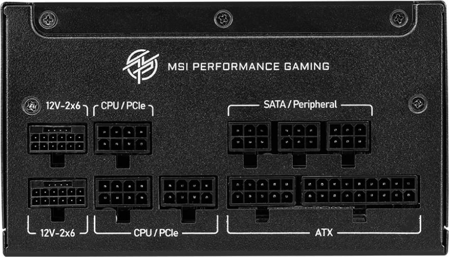 Kasë energjie MSI MPG A1250GS PCIE5, 1250W, 80 PLUS Gold, e zezë