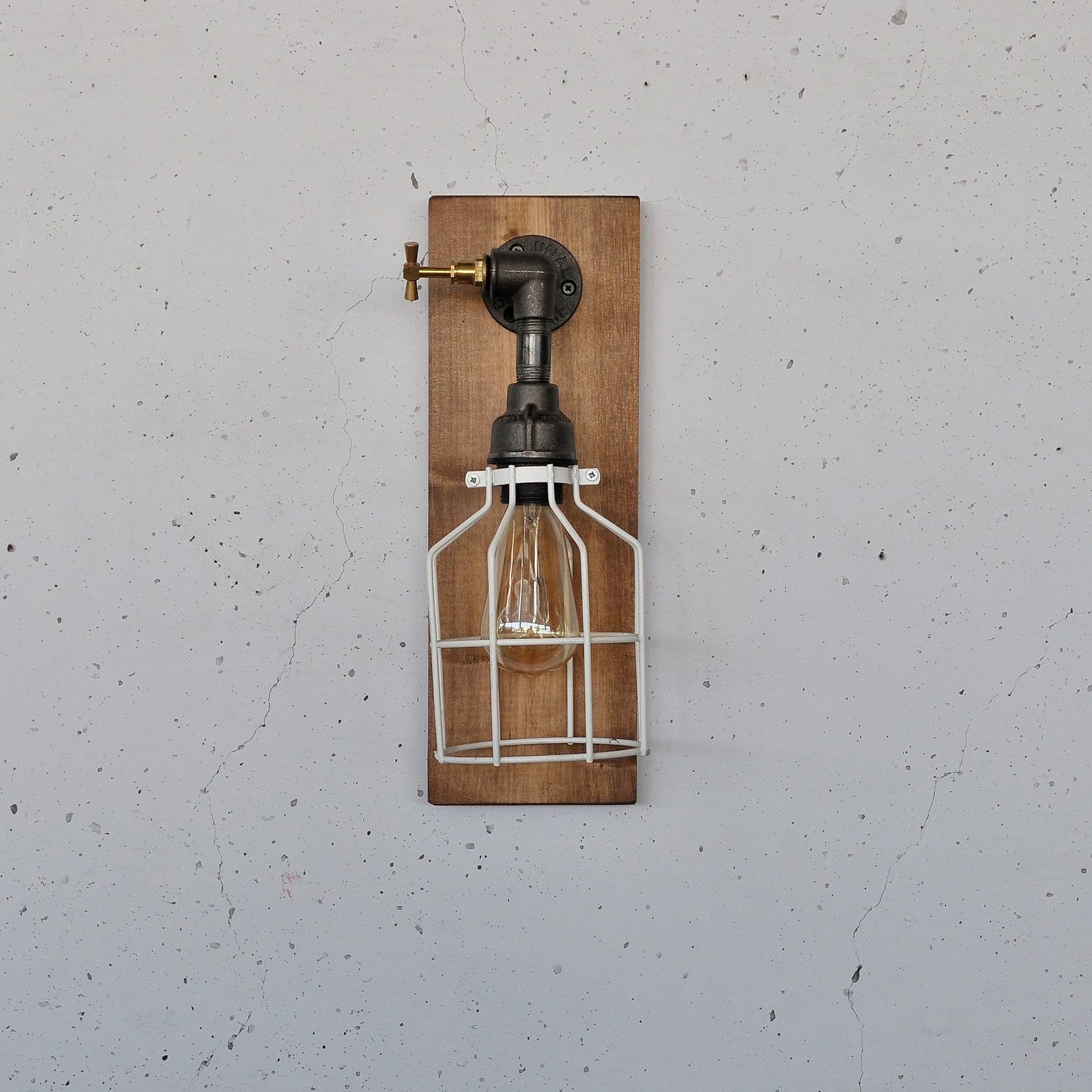 Llambë muri Opviq, dru, e zezë, PP172