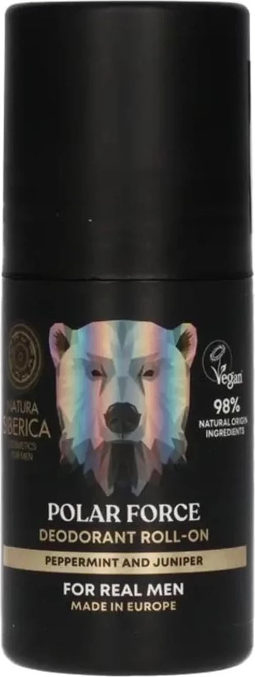 Deodorant roll-on për meshkuj Natura Siberica Polar Force, 50ml