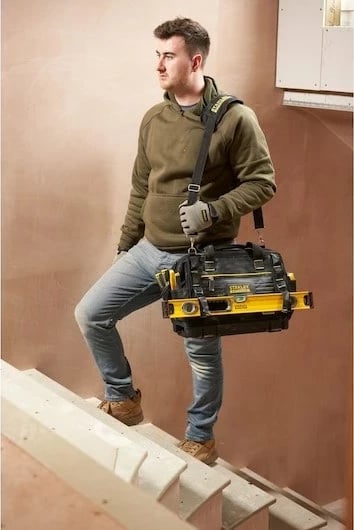 Çantë veglash Stanley FATMAX FMST17627-1, tekstil, e zezë/verdhe