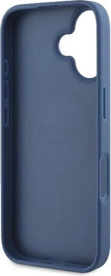 Mbështjellës Guess 4G Ring Classic Logo MagSafe për iPhone 16, Kaltër Mbështjellës Guess 4G Ring Classic Logo MagSafe për iPhone 16, Kaltër