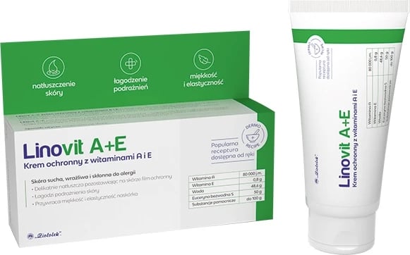 Krem mbrojtës Linovit A+E 50g