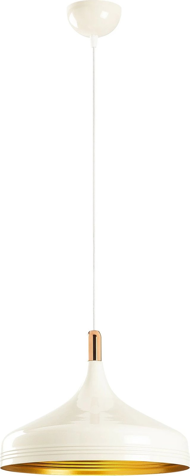 Llambë tavani moderne Opviq, Sağlam - 3723, e bardhë, ari, bakër