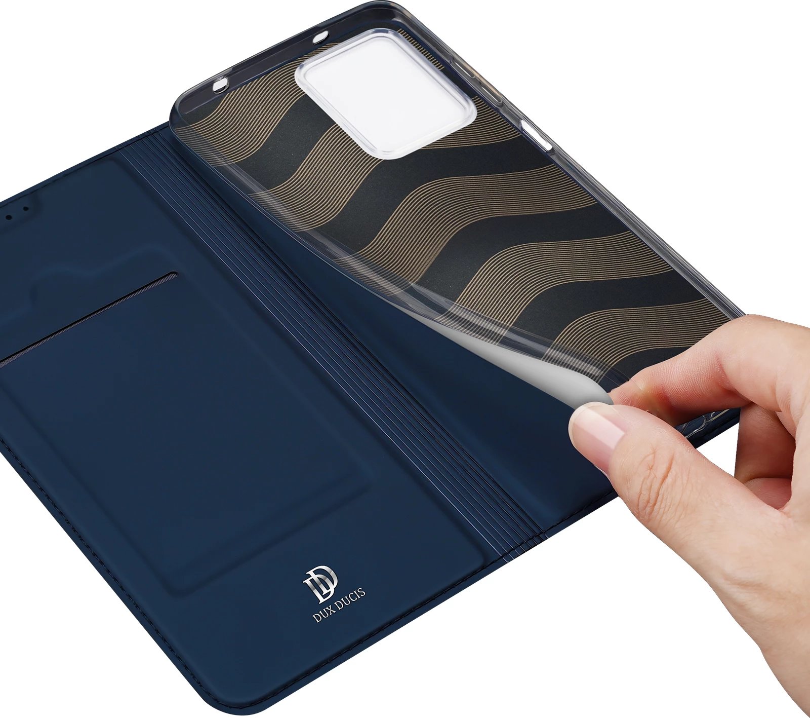Mbështjellës Dux Ducis Skin Pro për Xiaomi Redmi Note 12, me kapak, portofol dhe qëndrim, Kaltër Mbështjellës Dux Ducis Skin Pro për Xiaomi Redmi Note 12, me kapak, portofol dhe qëndrim, Kaltër