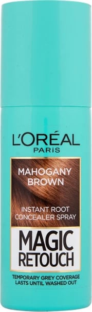 Sprej me ngjyrë për flokë Retouch Magic 6 Mahogany Brown