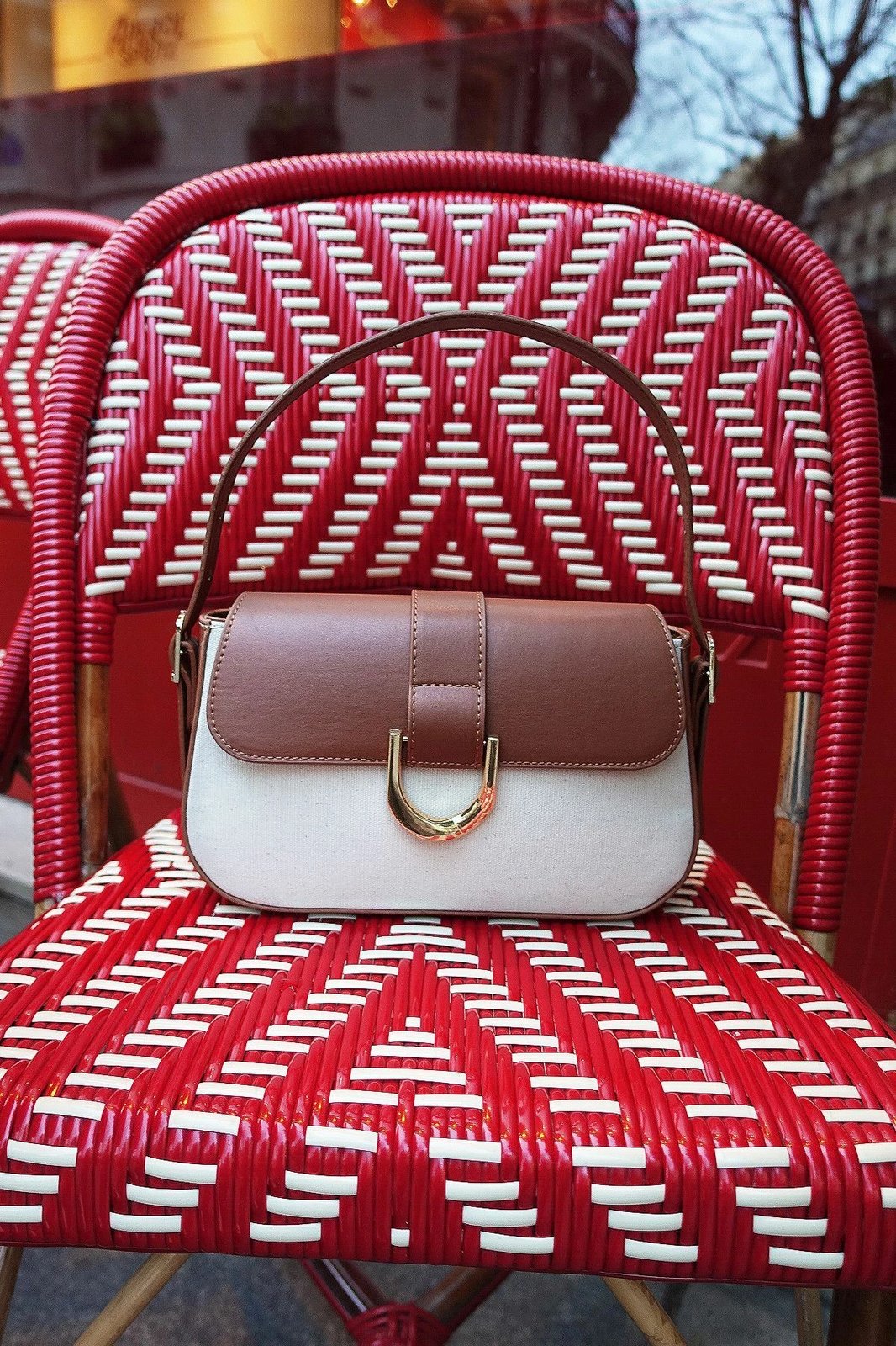 Çantë krahu Zoozie Bags, ngjyrë krem, 263 v2