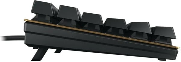 Tastierë mekanike Cherry KC 200 MX, USB, QWERTZ, e zezë, bronz