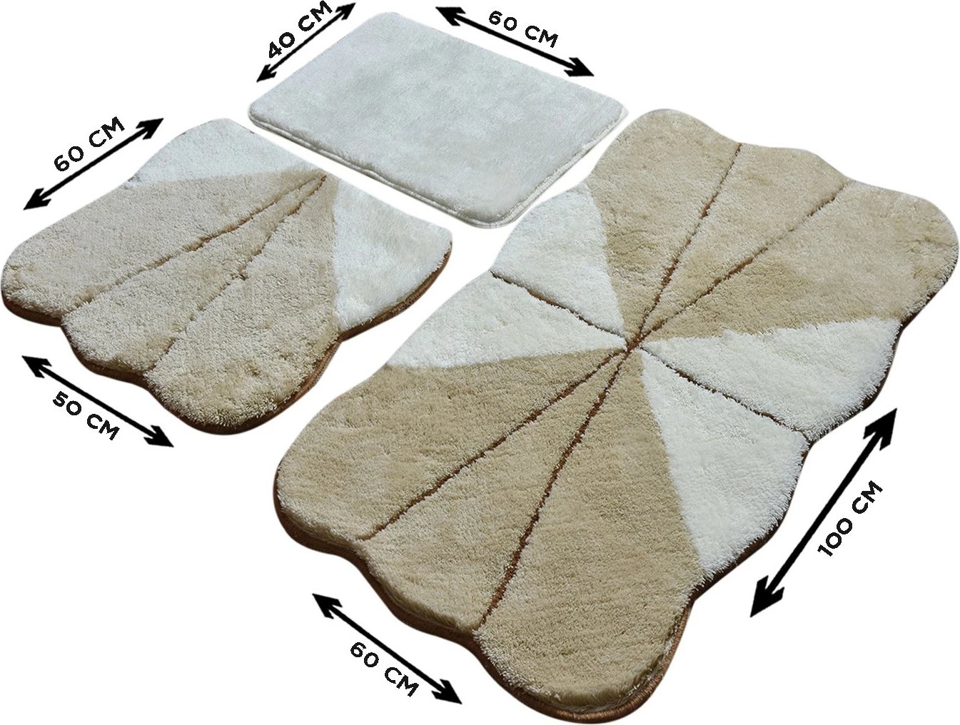 Set tapetash për banjo, akrilik, 3 copë, Mijolnir Lessie - Rock