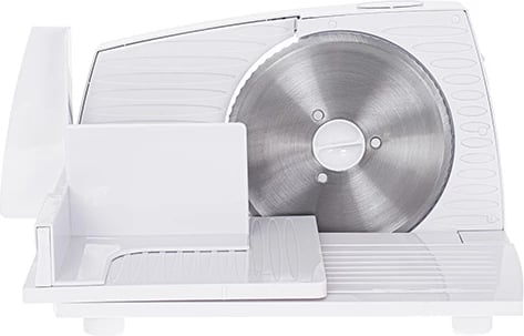 Prerëse ushqimi Adler AD 4703, teh inox 170 mm, 150 W (max 400 W), trashësi 0-15 mm, palosëse, e bardhë