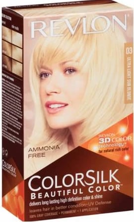 Ngjyrë për flokë Revlon Colorsilk Ultra Light Sun Blonde, unisex