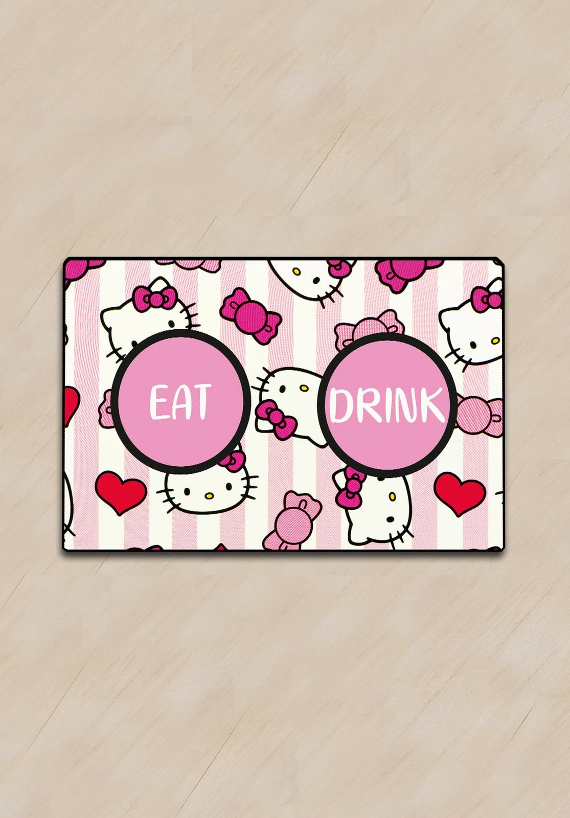 Tapet për rërë të maceve, Paws & Whiskers, Berretto Rosa, shumëngjyrësh, 40x60cm