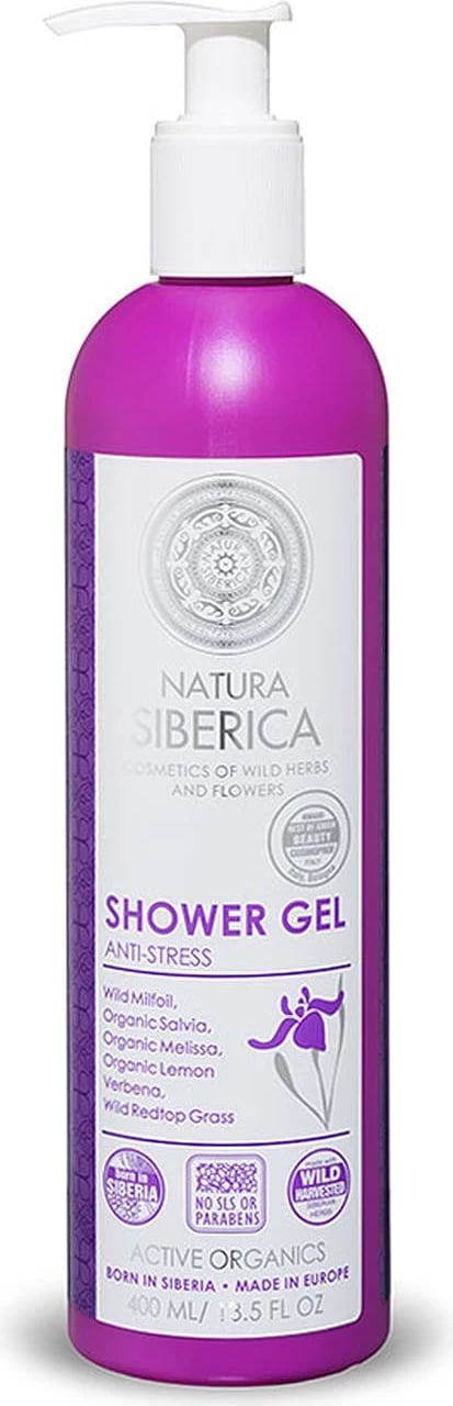 Xhel dushi Natura Siberica Anti-Stress 400ml, 1 copë