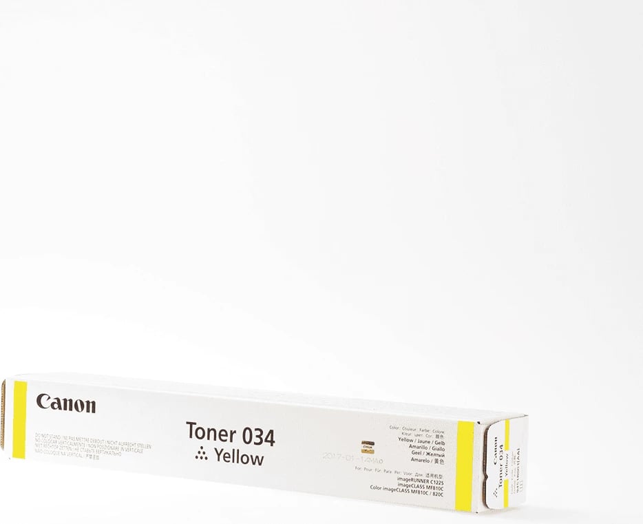 Toner Canon 034 9451B001 rendiment 7300 faqe e verdhë