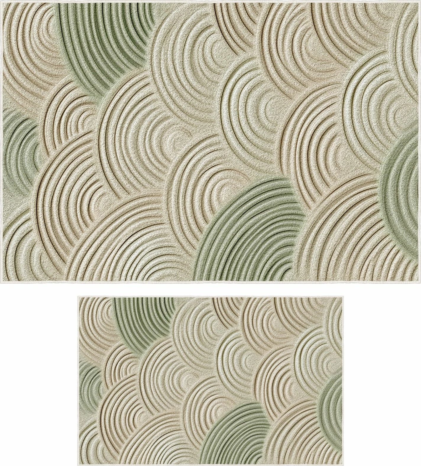 Set tapetash për banjo (2 copë), Mijolnir, Asr40, ngjyrë e gjelbër