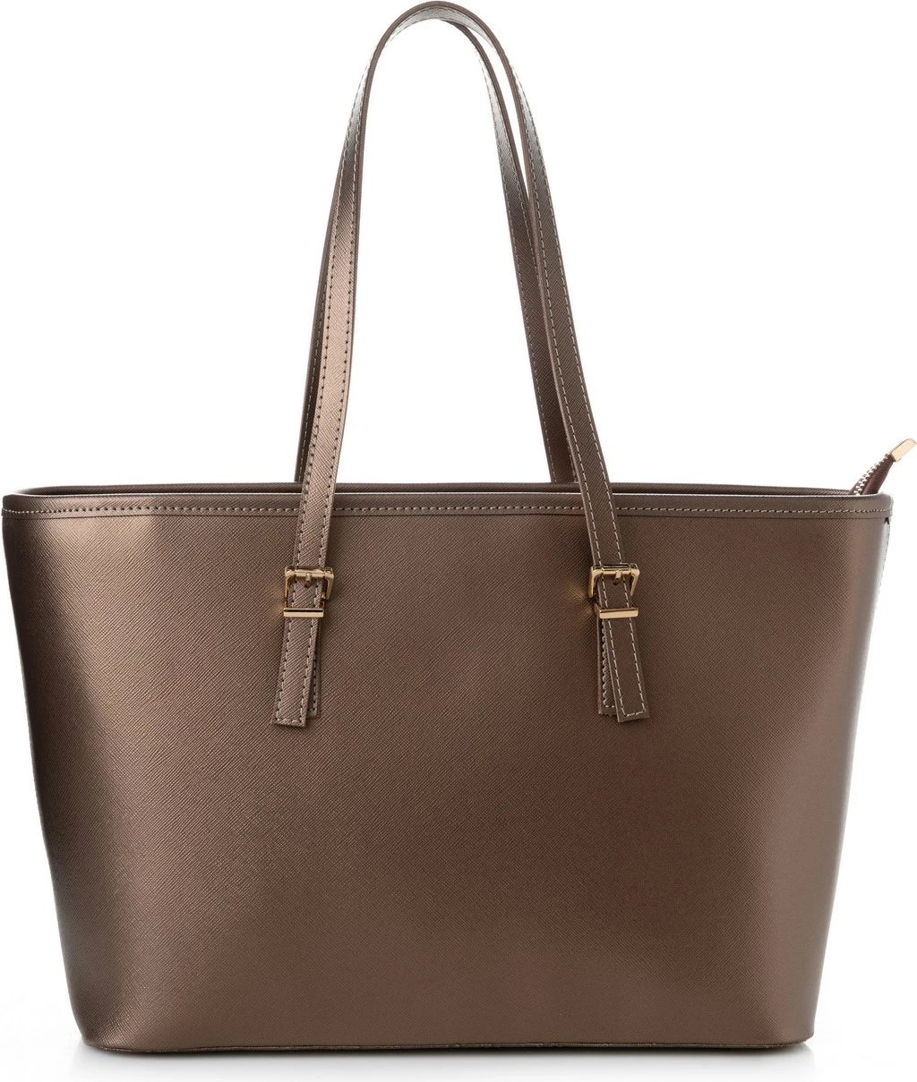 Çantë tote Lucky Bees, 1247, Regeta Copper, ngjyrë mink