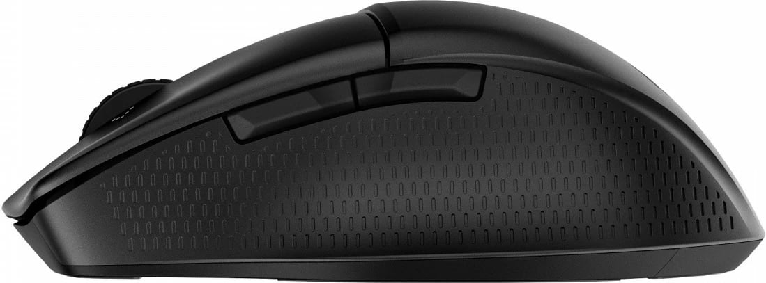 Maus HP 480 Comfort Bluetooth 4000 DPI 7 butona rrotë 4D lidhje me 3 pajisje i djathtë i zi