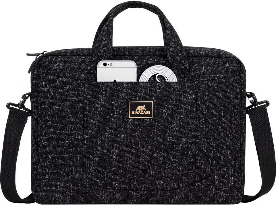 Çantë messenger RivaCase 7931, për laptop 15.6", e zezë