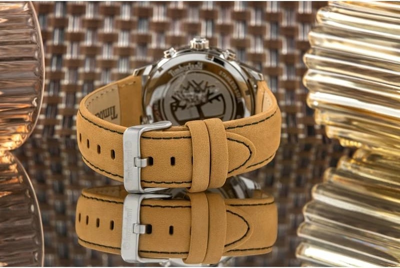 Orë dore meshkuj Timberland Parkman TDWGF0029001, e gjelbër, set me çantë