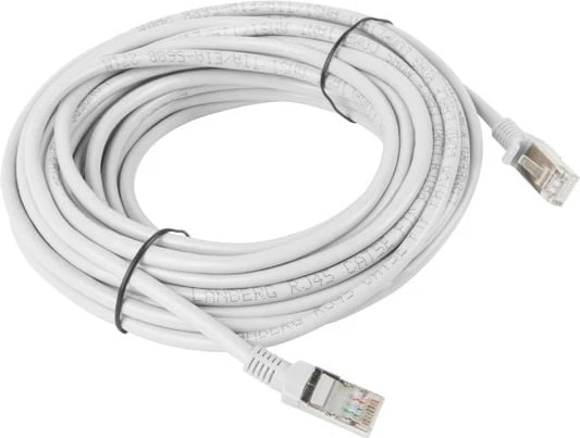 Kabllo patchcord Lanberg, UTP CAT.5E, 10m, hiri