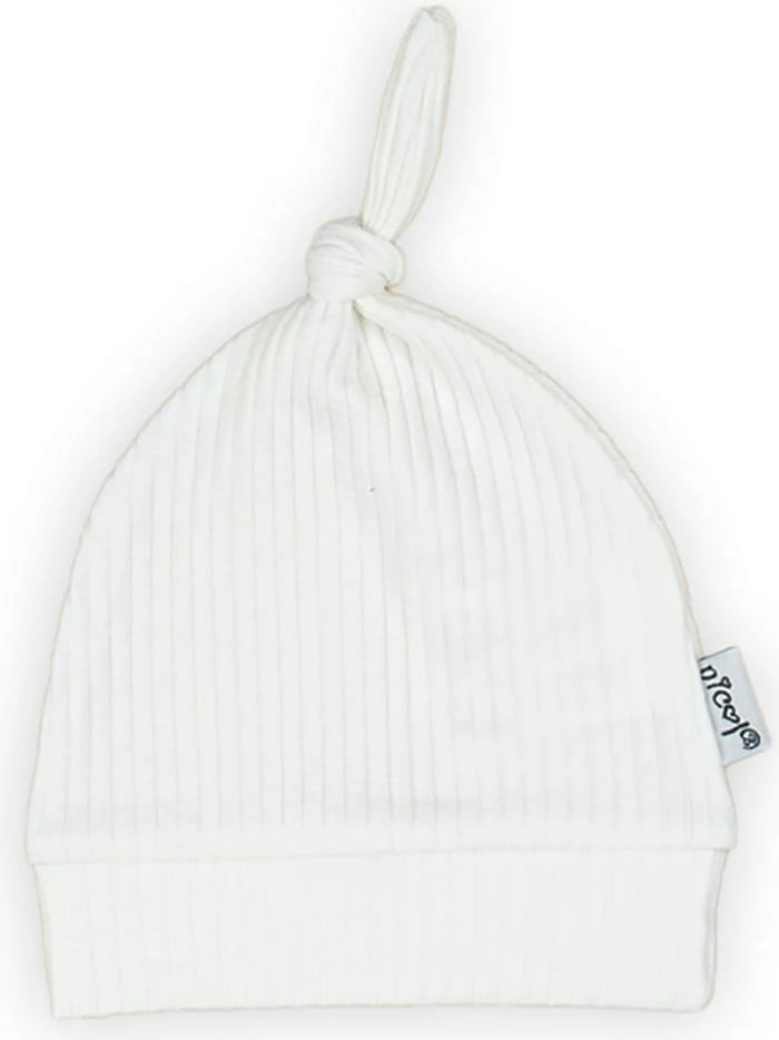 Kapelë bebe, Nicol Lea, madhësia 80 (9-12m), pambuk 100%, e bardhë