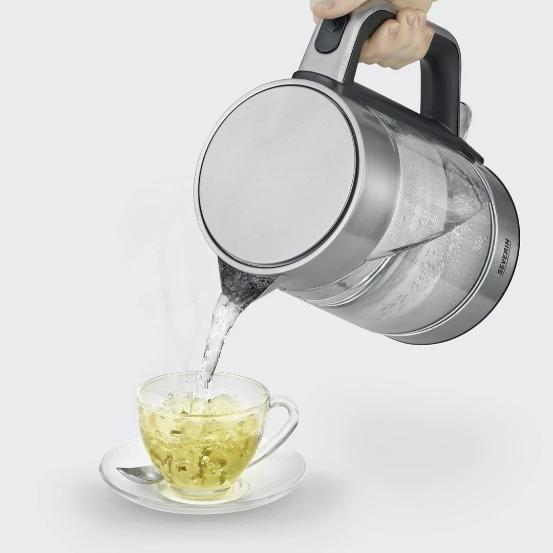 Ibrik elektrik Severin WK 3420, 1.7 L, 2200 W, Transparent
