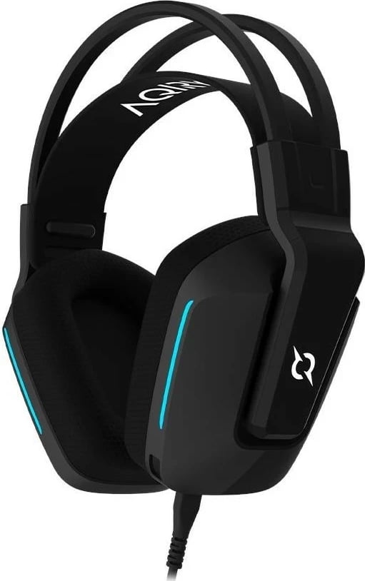 Kufje gaming Aqirys Alya 7.1 VS, me mikrofon të ndashëm, 7.1 surround, të zeza