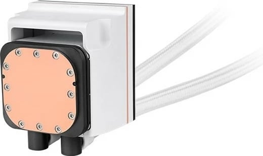 Kasë ftohëse uji Thermaltake MAGFloe 420 Ultra Snow Edition, 3x140mm, RGB, e bardhë