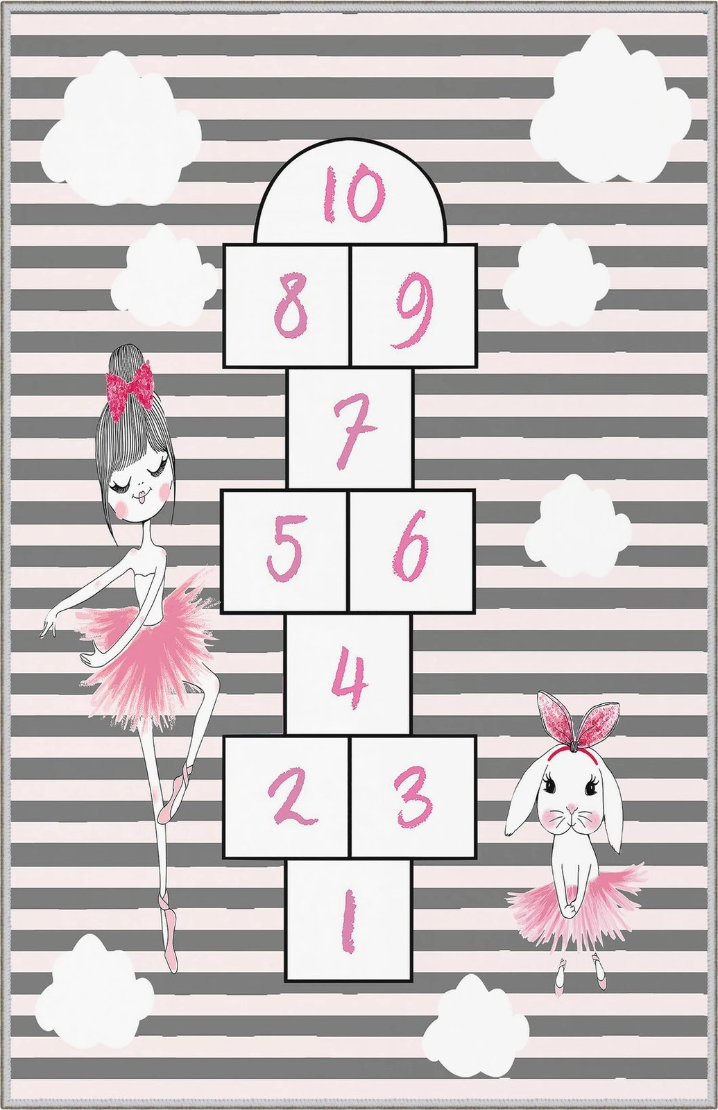 Qilim multingjyrësh për fëmijë, 180x280cm, WOOKECE027