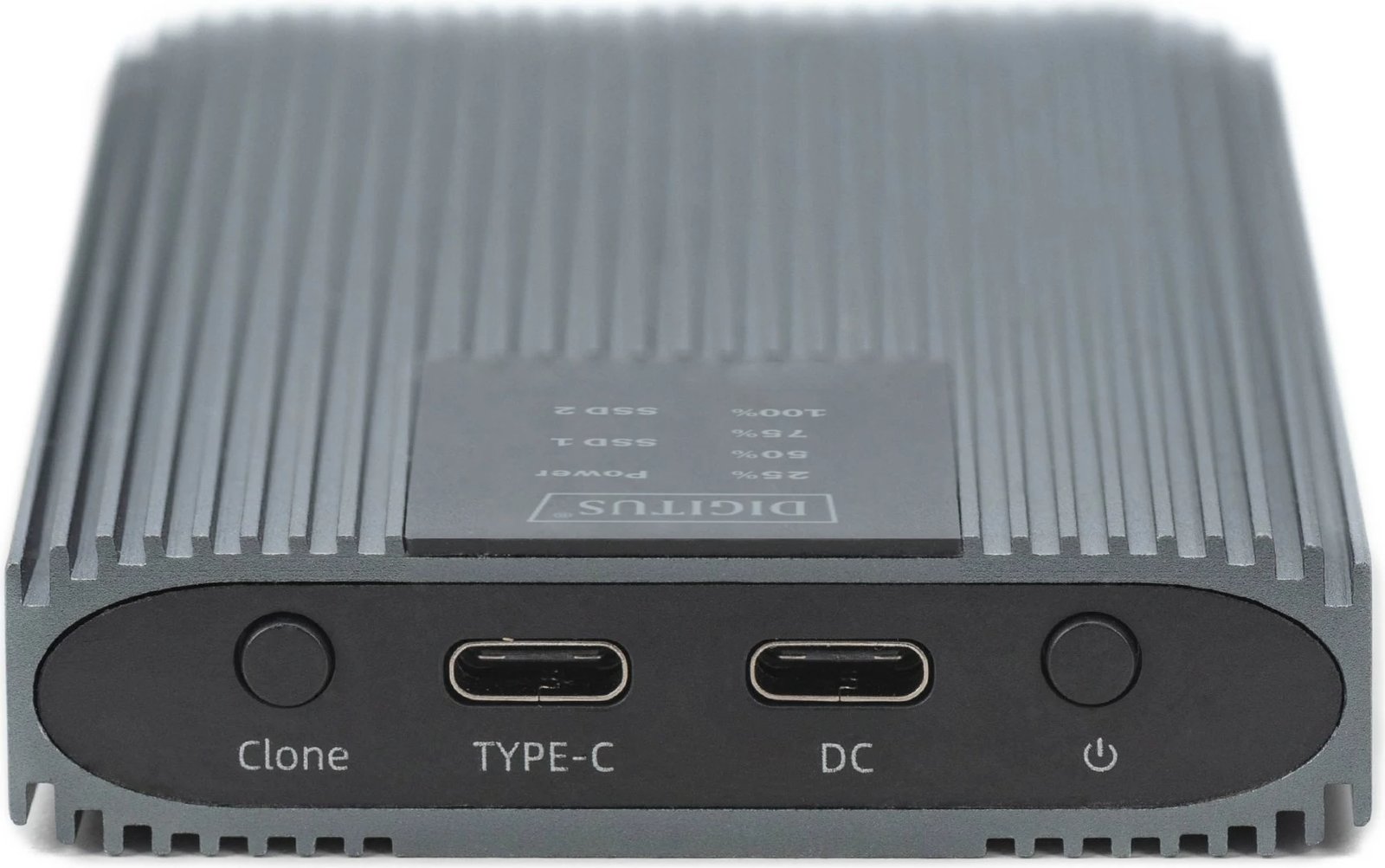 Kasë SSD Digitus USB M.2 NVMe Klonstation, 8TB, USB 3.2, e gjelbër