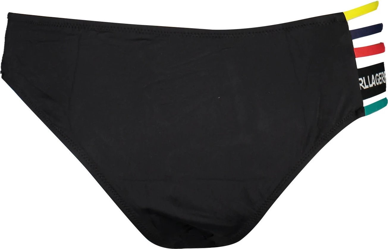 Bikine KARL LAGERFELD BEACHWEAR femra, të zeza