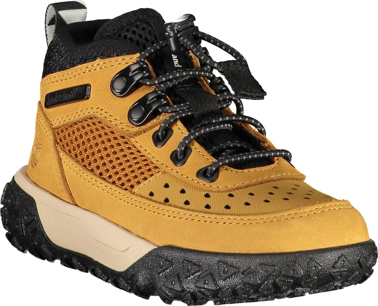 Atlete për djem Timberland Greenstride Motion 6 Mid Bungee Sneaker, kafe