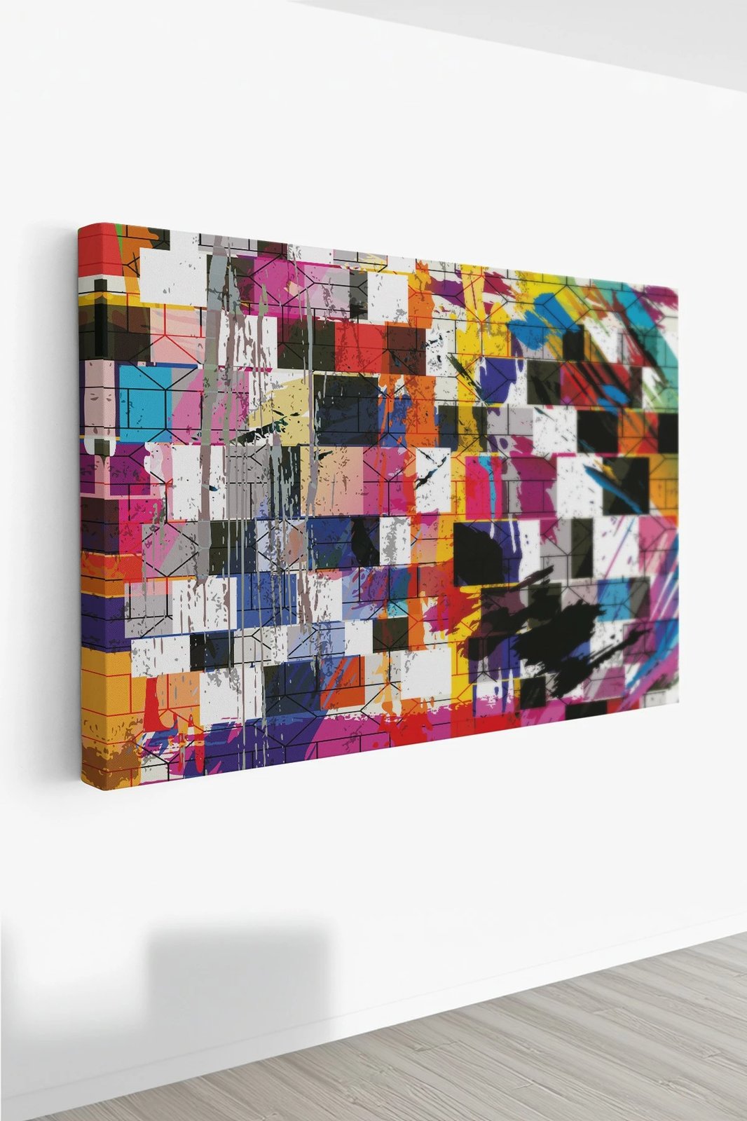 Pikturë dekorative në kanavacë, shumëngjyrëshe, Wallity Ersyfdc88, 40x60cm