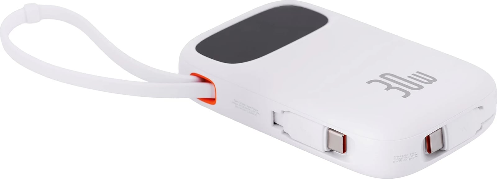 Power bank Baseus QPow2 20000 mAh, i bardhë