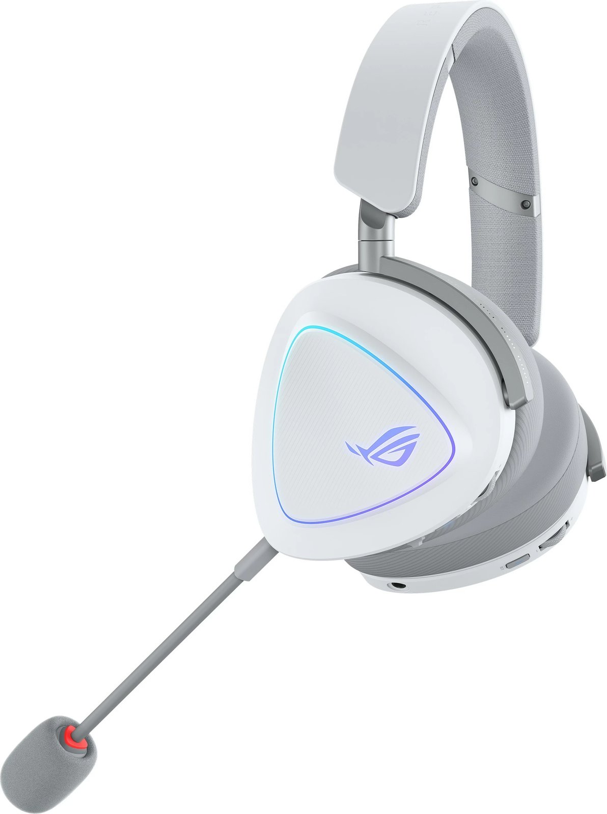 Kufje ASUS ROG Delta II, wireless, e bardhë