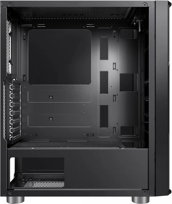 Kasë gaming MS FIGHTER V315, Midi Tower, ATX, xham i temperuar, e zezë