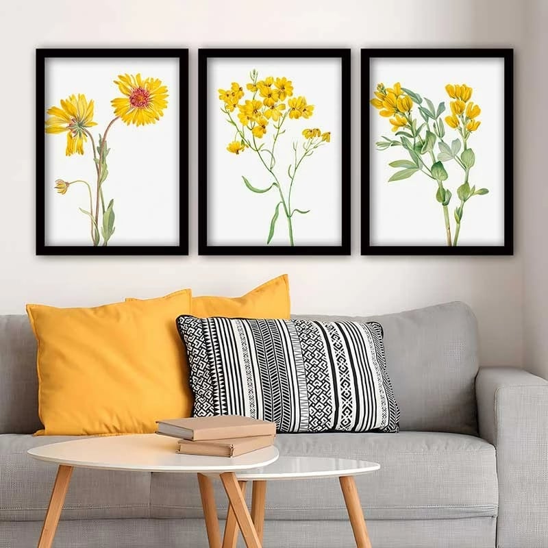 Pikturë dekorative me kornizë (3 copë), Wallity, 3SC_22613791 _3545