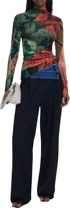 Xhemper Desigual femra, e gjelbër