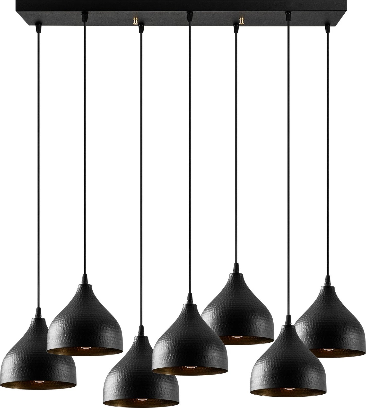 Llambë tavani Opviq, Tattoo - 6221, e zezë, moderne, 88x40cm