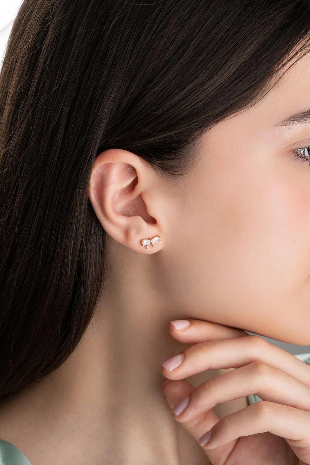 Vathë argjendi Jumeon, ngjyrë rozë ari dhe e bardhë, TRDYL303