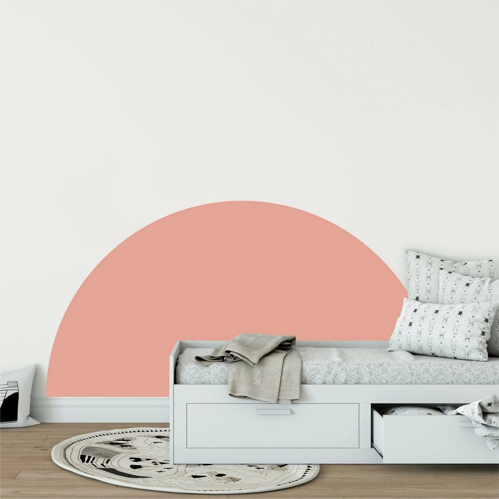 Sticker dekorativ për mur Wallity, MB-00109, shumëngjyrësh, 100x60cm