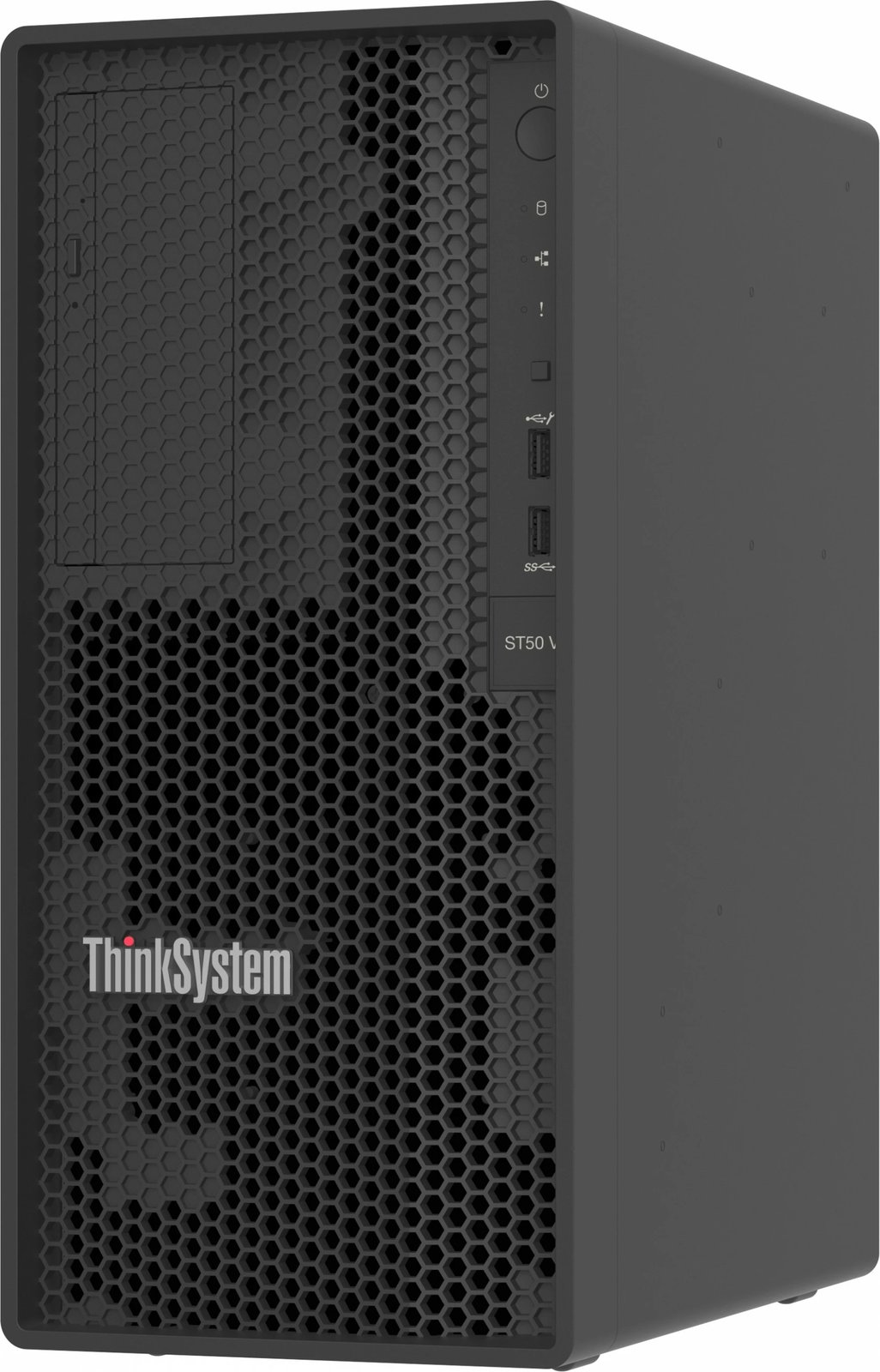 Server Lenovo ThinkSystem ST50 V3, Xeon E-2434, 4 bërthama, 3.4GHz, 8MB Cache, i zi
