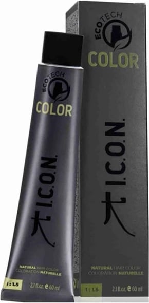 Ngjyrë për flokë ICON Ecotech Color 6.1 Dark Ash Blonde unisex 60ml