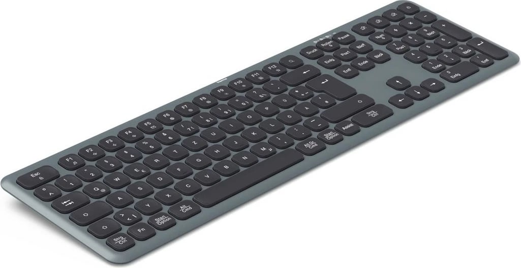 Tastierë wireless Hama WK-550, multi-device, QWERTY, USB & Bluetooth, e zezë/gri