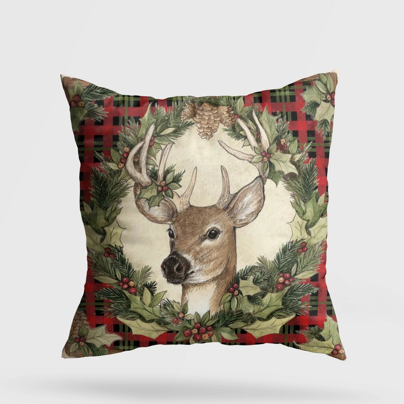 Jastëk dekorativ Aberto Design, YY202331, shumëngjyrësh, 43x43cm