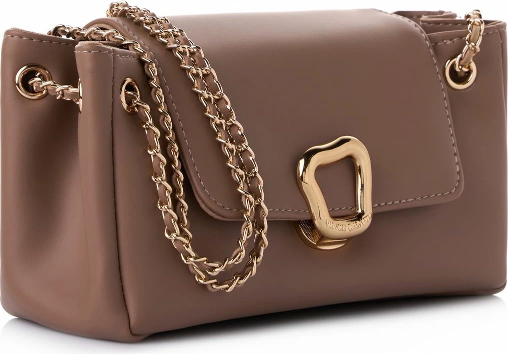 Çantë shpatullash Vince Camuto Siena v2, ngjyrë mink