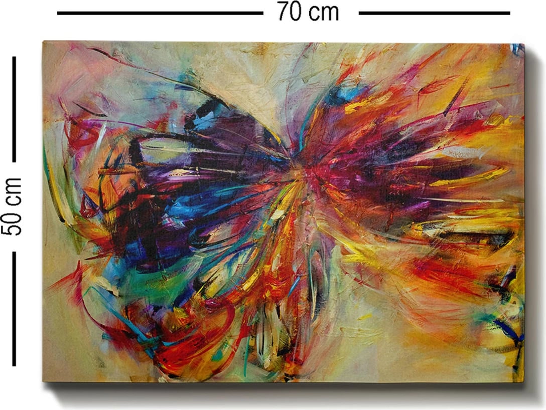 Pikturë dekorative në kanavacë, shumëngjyrëshe, 50x70cm